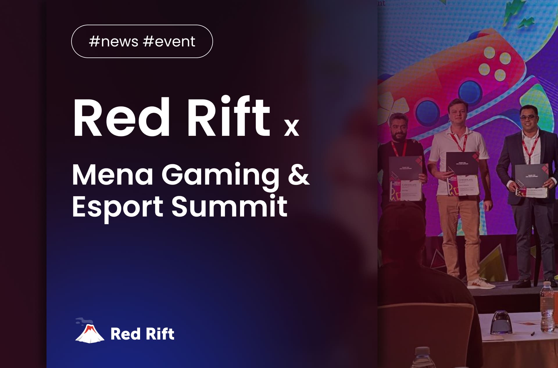 Red Rift CEO Moderates Gaming Metaverse Panel at MENA Image