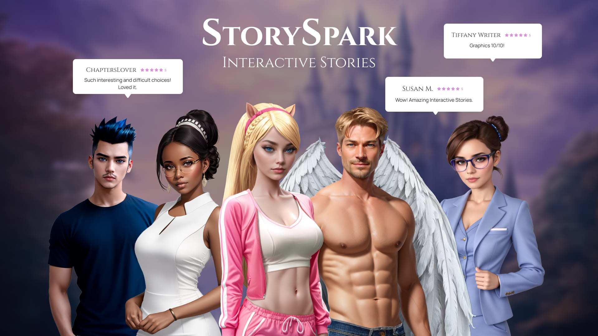 StorySpark: Visual Novel